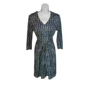 J. McLaughlin S catalina stretch tie dress performance spring beach resort